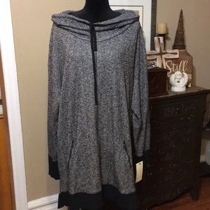 NWT SEJOUR Nordstrom size 3x cowl neck top